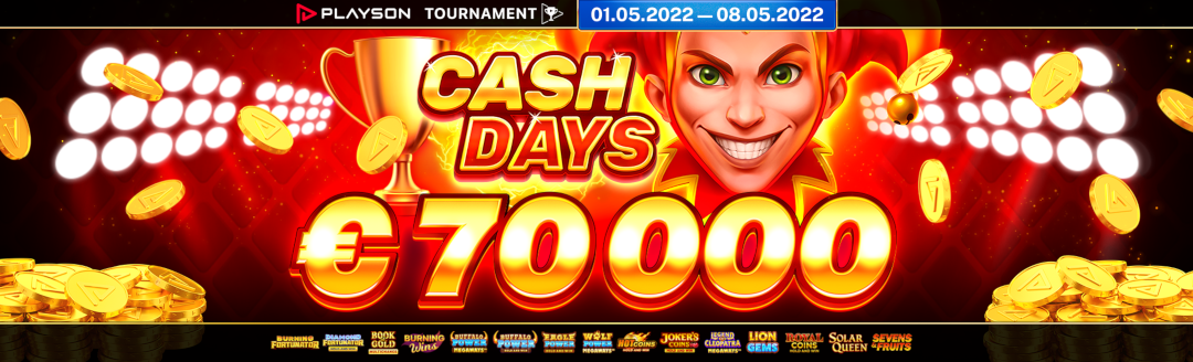 May CashDays 70k